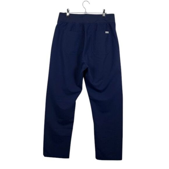 FIGS Technical Collection Navy Blue Scrub Pants Drawstring Stretch Size Medium - Picture 4 of 15